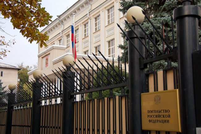 Посольство Российской Федерации в Киргизской Республике расценивает действия украинской стороны как преднамеренную провокацию в Керченском проливе