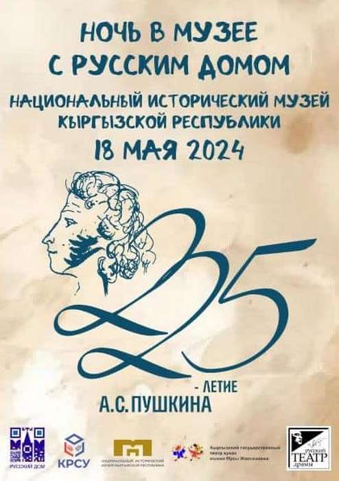 Ночь. Музей. Пушкин